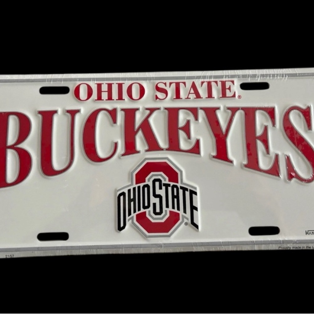 Ohio State Buckeyes License Plate